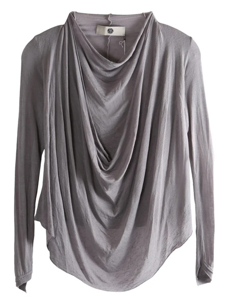  Marc Le Bihan Draped Top - Grey 