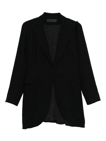  Marc Le Bihan Single-breasted Fitted Jacket - Black 