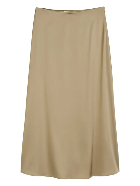  Marc O'polo A-line Midi Skirt - Brown 