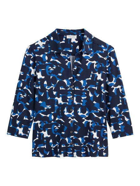 Marc O'polo Abstract Print Shirt - Blue 