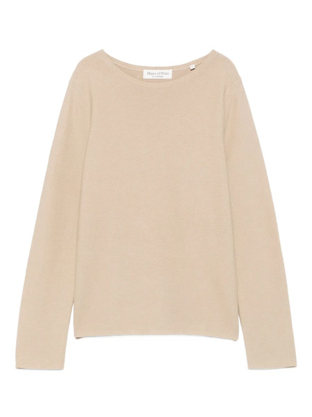  Marc O'polo Boat-neck Long-sleeve Top - Neutrals 