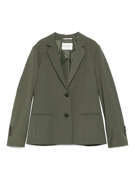  Marc O'polo Button-fastening Notched-lapel Blazer - Green 