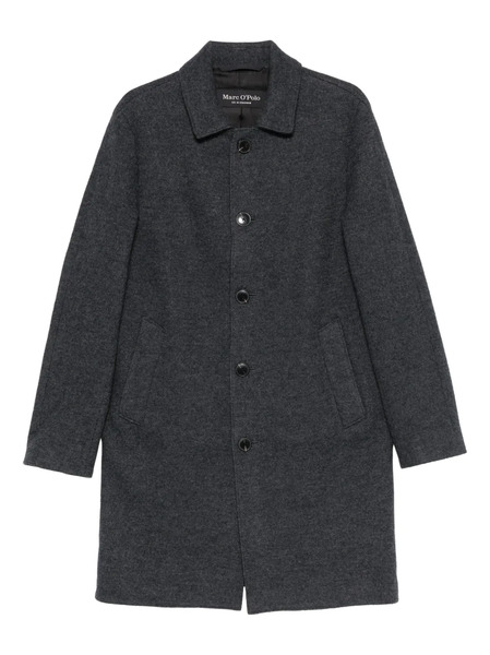  Marc O'polo Button Pocket Coat - Grey 