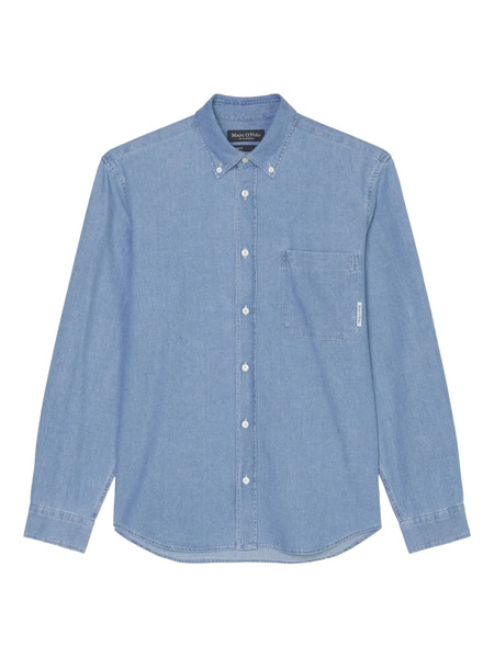  Marc O'polo Button-up Chambray Shirt - Blue 