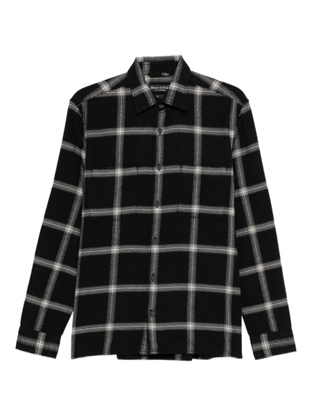  Marc O'polo Checked Black Shirt 