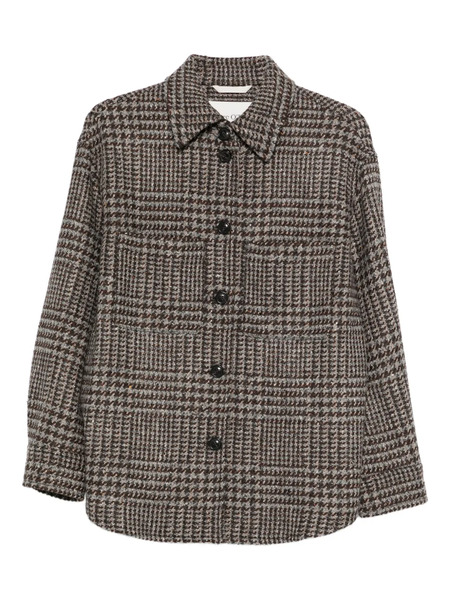  Marc O'polo Checked Overshirt - Brown 