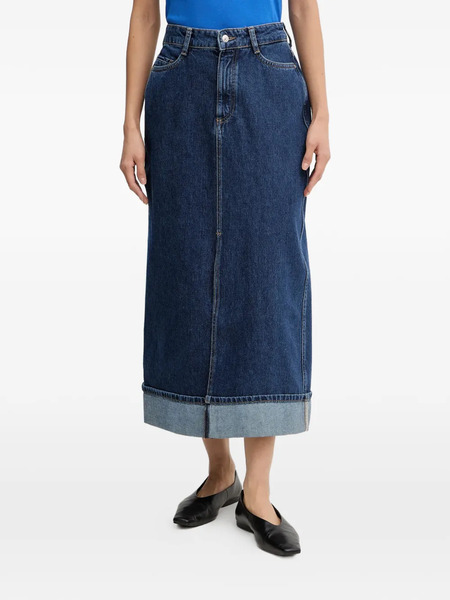  Marc O'polo Denim Midi Skirt - Blue 