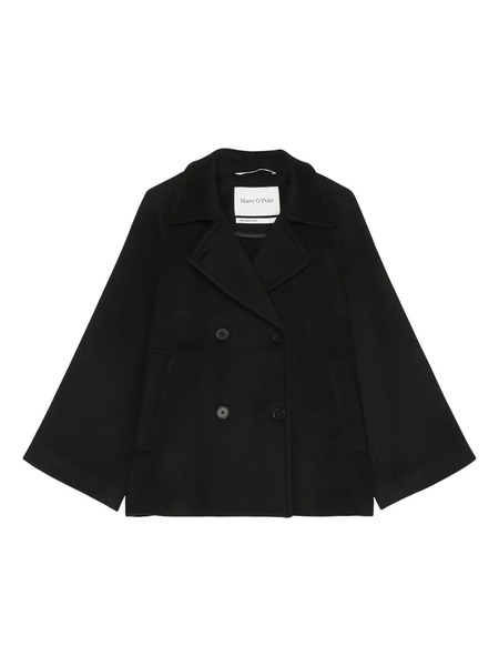  Marc O'polo Double-breasted Coat - Black 