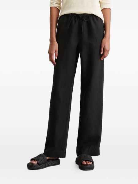  Marc O'polo Drawstring Tapered Trousers - Black 