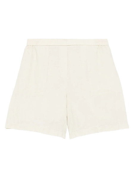  Marc O'polo Elastic-waist Linen Shorts - Neutrals 