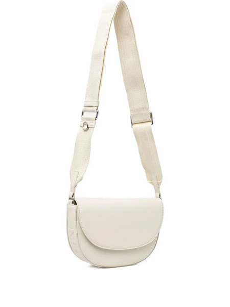  Marc O'polo Embossed Logo Half-moon Bag - Neutrals 