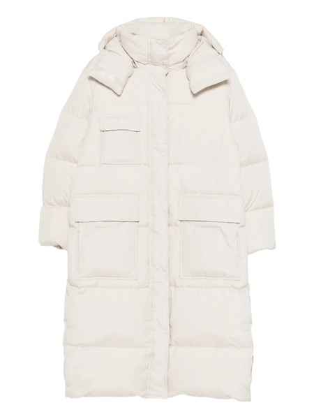  Marc O'polo Flap-pocket Zip-up Oversized Coat - Neutrals 