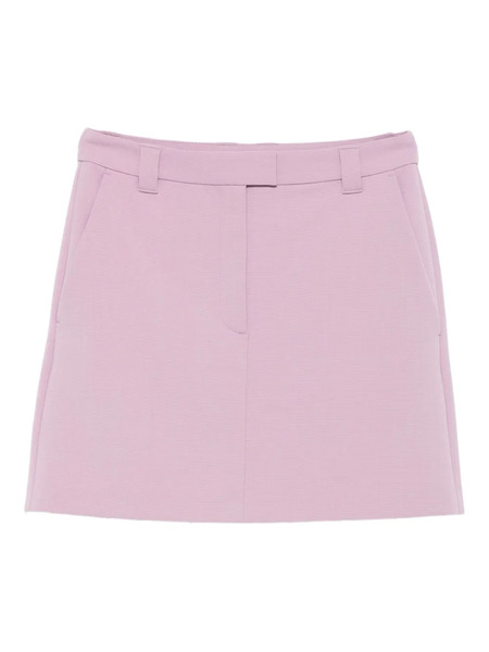  Marc O'polo Flat-front A-line Mini Skirt - Purple 