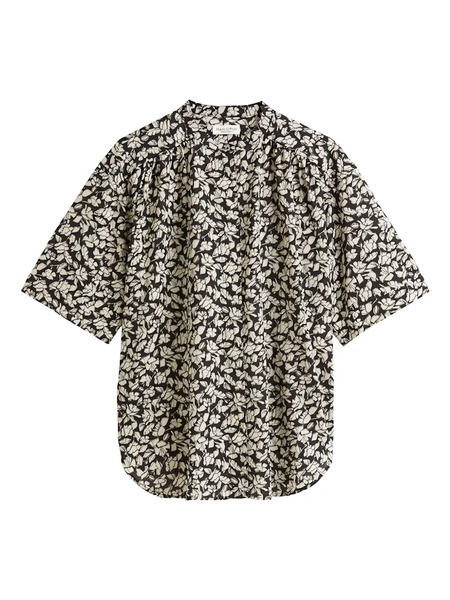  Marc O'polo Floral-print Blouse - Black 