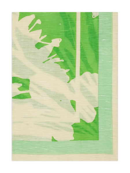  Marc O'polo Floral-print Scarf - Green 