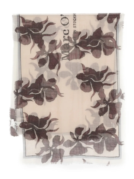  Marc O'polo Floral Scarf - Neutrals 