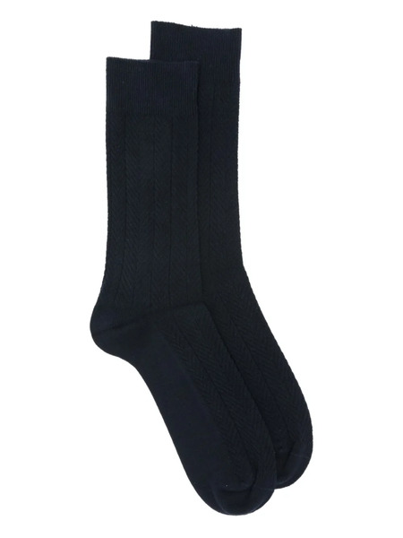  Marc O'polo Herringbone Socks - Blue 