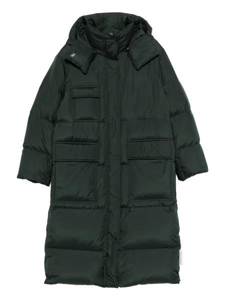  Marc O'polo Hooded Zip-up Oversized Coat - Green 