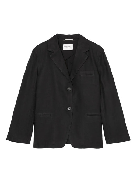  Marc O'polo Linen Blazer - Black 