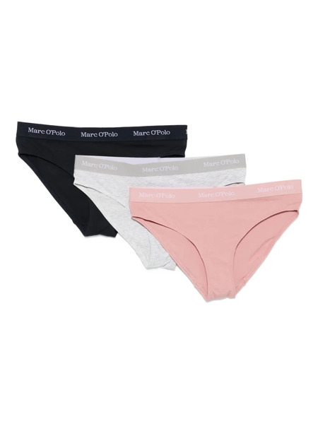  Marc O'polo Logo-band Briefs (pack Of Three) - Pink 