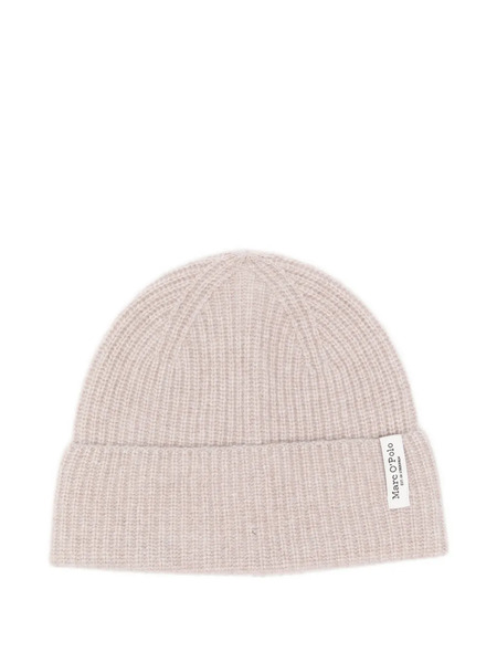  Marc O'polo Logo-patch Beanie - Neutrals 
