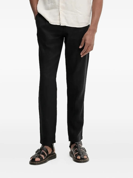  Marc O'polo Logo-patch Trousers - Black 