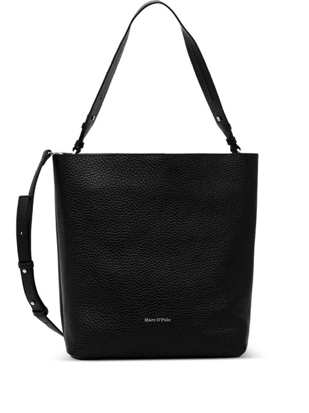  Marc O'polo Medium Adjustable-strap Shoulder Bag - Black 