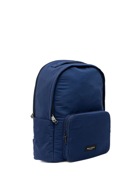  Marc O'polo Medium Logo-patch Backpack - Blue 