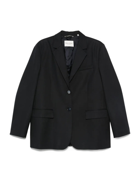  Marc O'polo Notched Two-button Blazer - Black 