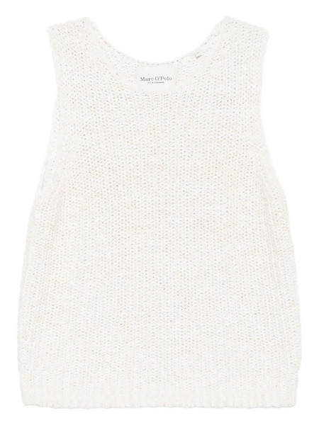  Marc O'polo Open-knit Sleeveless Top - Neutrals 