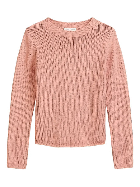  Marc O'polo Open-knit Sweater - Pink 