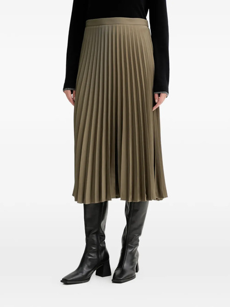  Marc O'polo Pleated Midi Skirt - Green 