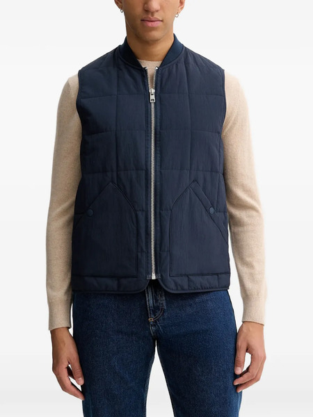  Marc O'polo Quilted Water-repellent Jacket - Blue 