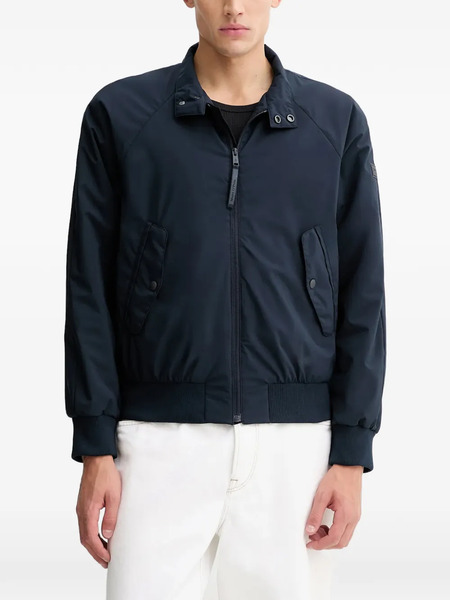  Marc O'polo Rib Trim Collar Jacket - Blue 