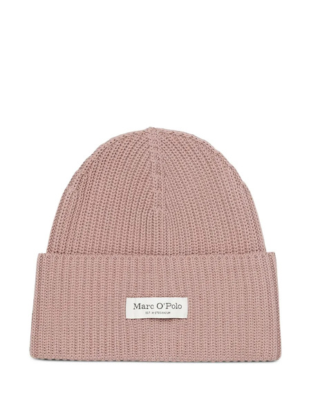  Marc O'polo Ribbed-knit Beanie - Pink 