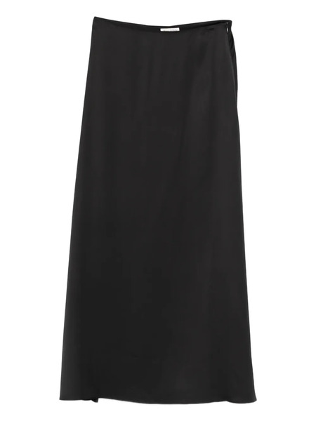 Marc O'polo Satin Maxi Skirt - Black 
