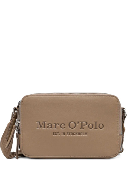  Marc O'polo Small Debossed Zip Crossbody Bag - Neutrals 
