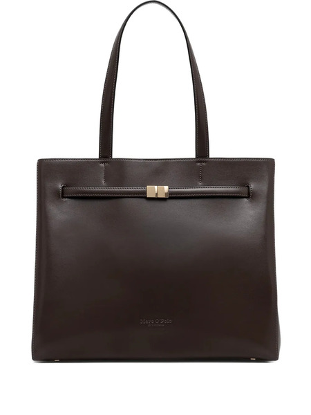  Marc O'polo Strap-detail Tote Bag - Brown 