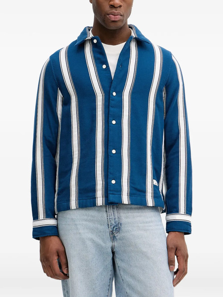  Marc O'polo Striped Button-down Shirt - Blue 