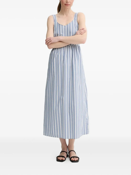  Marc O'polo Striped-pattern Sleeveless Maxi Dress - Blue 