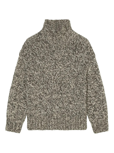  Marc O'polo Textured Roll-neck Sweater - Black 