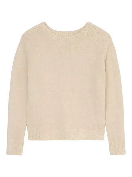  Marc O'polo Textured Round-neck Sweater - Neutrals 