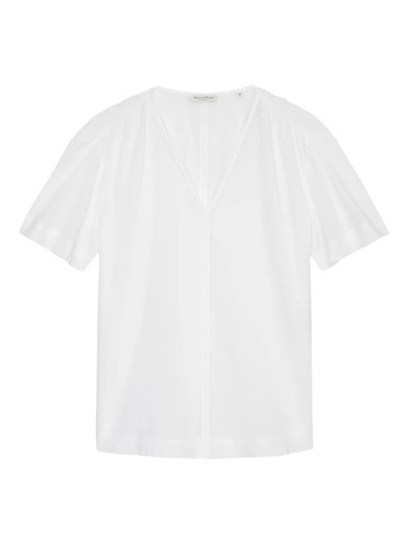  Marc O'polo V-neck Blouse - White 