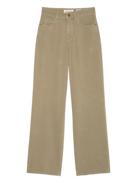  Marc O'polo Wide-leg Utility Trousers - Brown 