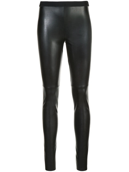  Marccain Leather-look Leggings - Black 