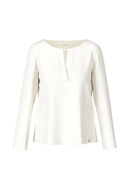  Marccain Long-sleeved Blouse - White 