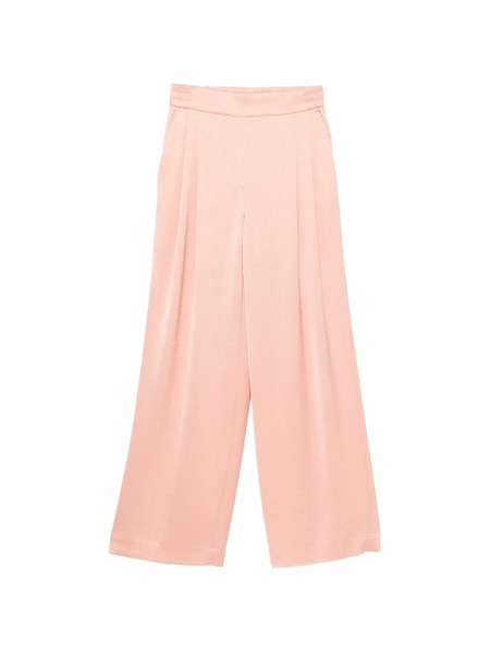  Marccain Pleated Palazzo Pants - Pink 