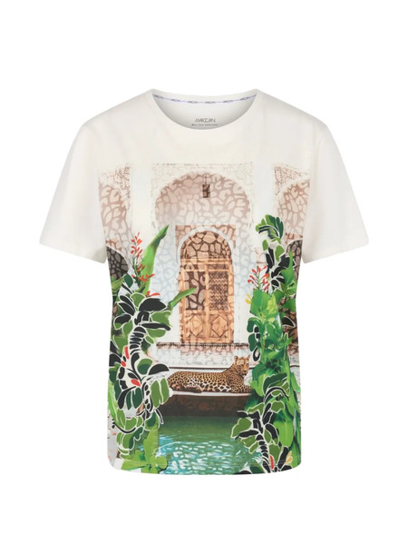 Marccain Rethink Together T-shirt - Neutrals 