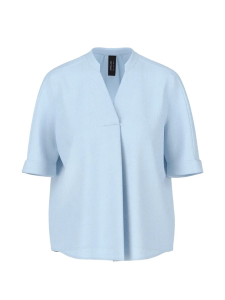  Marccain Short-sleeved Blouse - Blue 