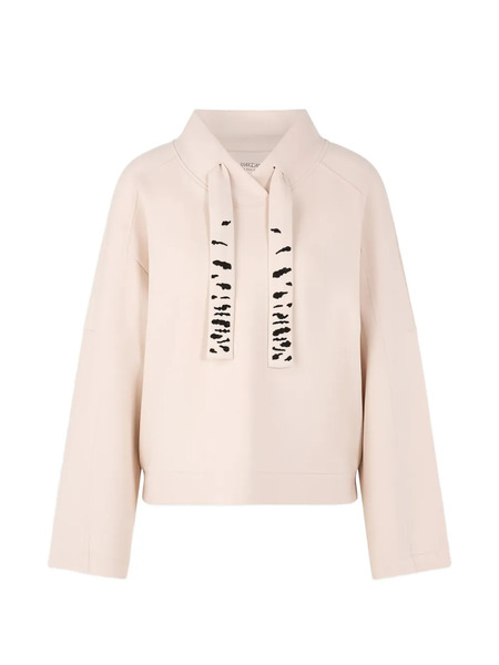  Marccain Tie Sweatshirt - Neutrals 